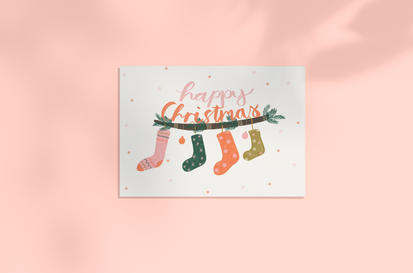 Happy Christmas (Socks)