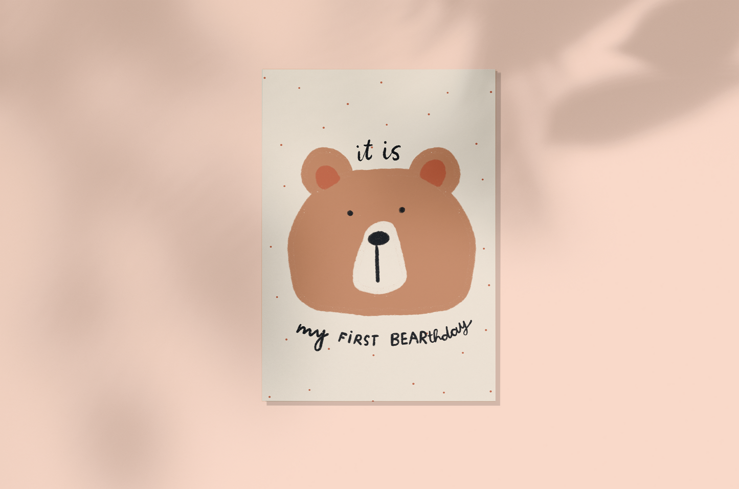 My 1st BEARthday