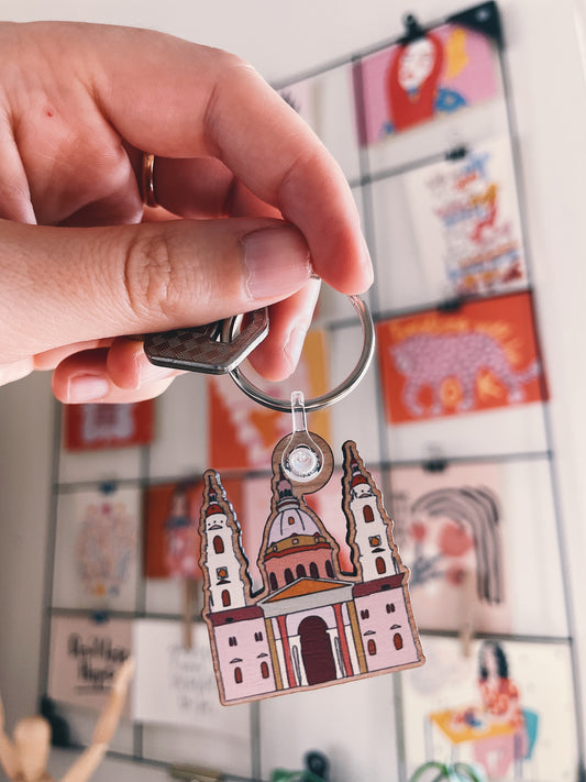 St Stephen's Basilica keyring