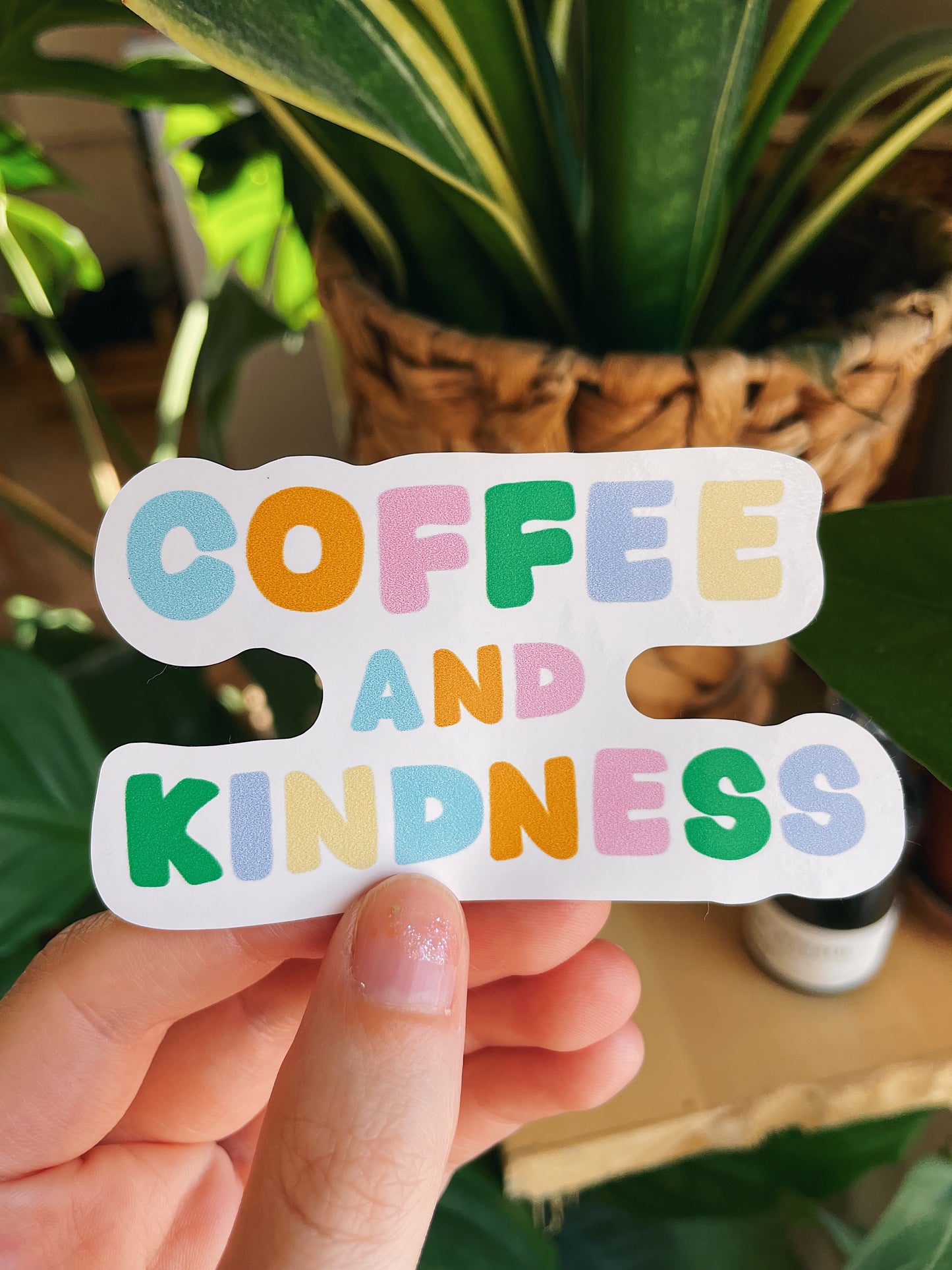 Coffee and Kindness (Colourful)