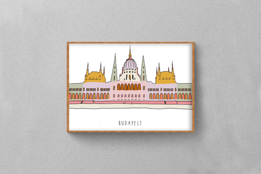 Colourful Parliament A4