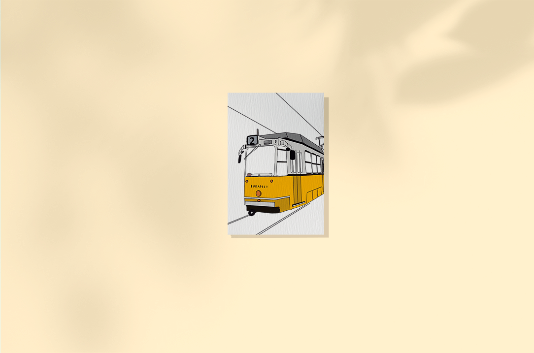 Yellow Tram magnets