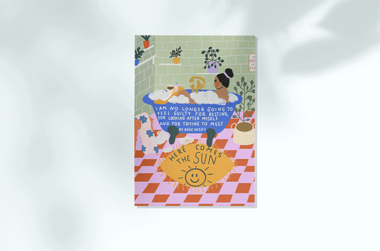 No guilt for resting