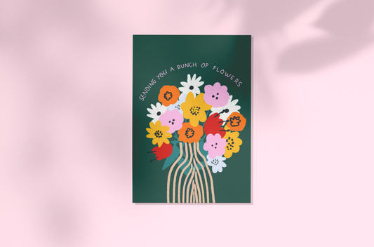 Sending you a bunch of flowers