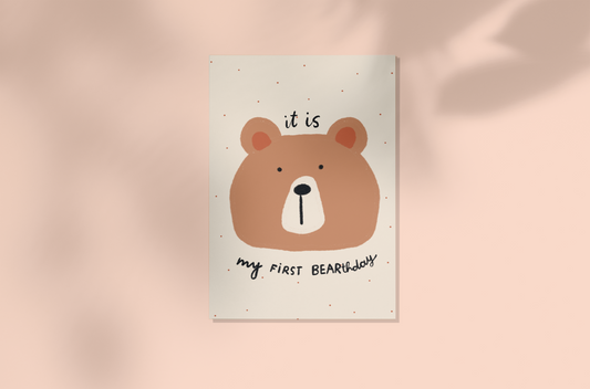 My 1st BEARthday